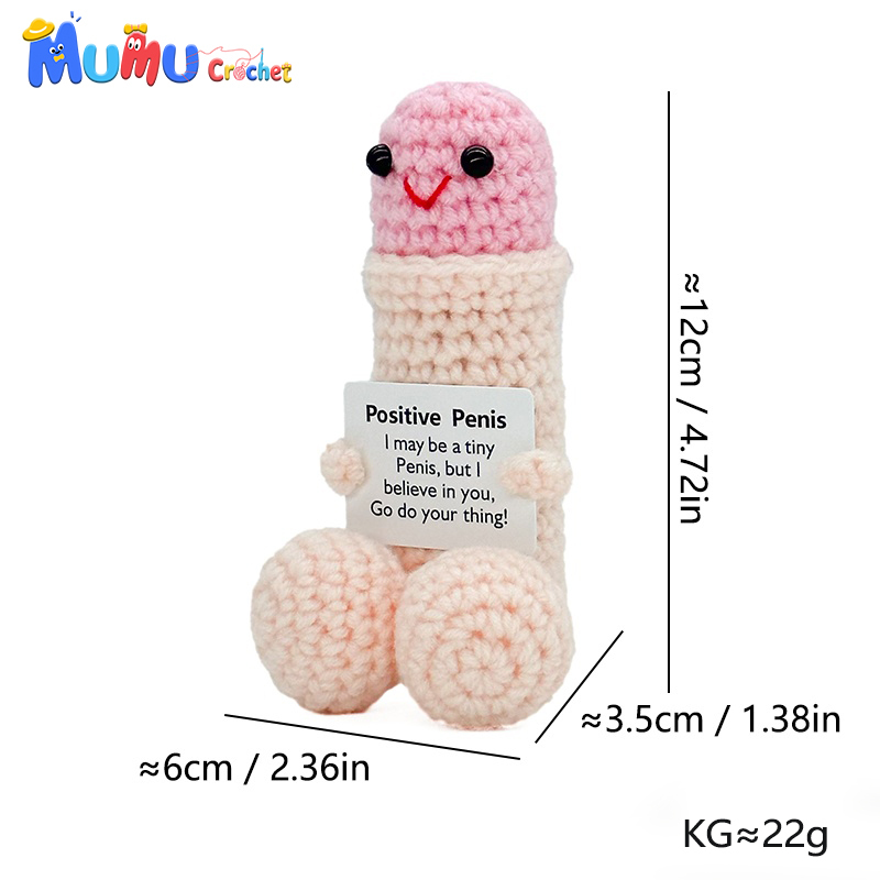 Pink Male Genitalia (P Card)