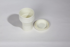 Vaso de Viaje de Silicona Ecológico de 350 ml, Diseño Plegable con Tapa Segura, Libre de BPA y Apto para Microondas, para Bebidas Frías/Calientes, OEM - Product Image 3