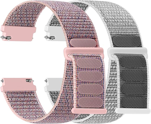Bracelet de montre en nylon à dégagement rapide de 16 mm, deux sections, pour hommes et femmes, bracelet de remplacement en nylon Solo Loop réglable de 16 mm - Product Image 1