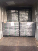 Palette en plastique HDPE recyclé économique avec surface gaufrée, alternative aux caisses en plastique pour le transport maritime à bas prix