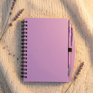 CCH Customized logo matte coil notebook loose-leaf office memo book - Product Image 1