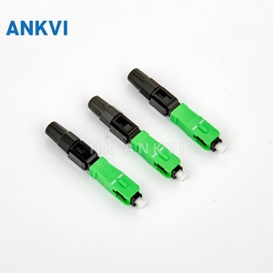 Conector Rápido de Fibra Óptica SC APC 1301-1 LN-01, 0.3dB de Pérdida, Cable de Bajada FTTH para Montaje en Campo - Product Image 1