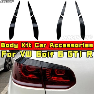 ชุดแต่งไฟหน้ารถยนต์ สำหรับ VW Golf MK6 GTI R  พร้อมฝาครอบไฟหน้า  ตกแต่งไฟหน้า  แต่งรถ  อุปกรณ์ตกแต่งรถยนต์ - Product Image 1