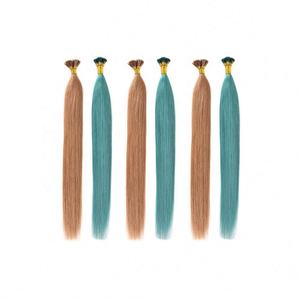 Extensions de cheveux humains brésiliens vierges Remy de haute qualité, bouclés, alignés sur les cuticules, raides et crépus, à double pointe en U, fabriquées à la machine, vente en gros - Product Image 4