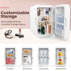 होटल और कार के लिए PC-9005 नया लॉन्च इलेक्ट्रिक पोर्टेबल मिनी फ्रिज प्लास्टिक सामग्री कम शोर रेफ्रिजरेटर - Product Image 4