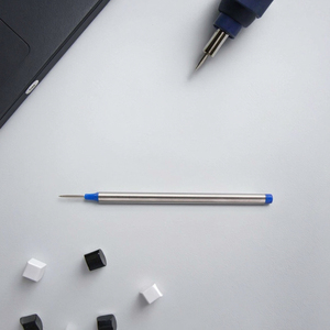 ไส้ปากกาโรลเลอร์บอล 1 ชิ้น ขนาด 113 มม. x 6 มม. หัว 0.5 มม. สำหรับปากกา <span class=keywords><strong>Mont</strong></span> <span class=keywords><strong>Blanc</strong></span> รุ่น 105159 107878 หมึกเยอรมัน H-12 M401 MNB107878 M710 M506 P163 - Product Image 6