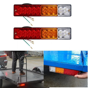 Deux feux arrière de remorque haute luminosité à 20 LED feux arrière de camion feux de chariot élévateur - Product Image 3