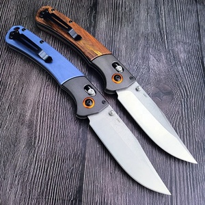 Couteau de poche pliant BM Crooked River 15080 DIY OEM EDC de survie en plein air avec clip dorsal, qualité industrielle pour le camping et la chasse - Product Image 6