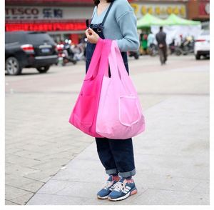 Bolsa de Compras Plegable Personalizada con Logotipo, Bolsa de Supermercado Ecológica con Cierre - Product Image 1