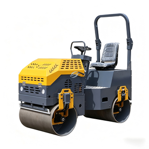 Compacteur d'asphalte vibrant à double tambour diesel 3,5T entièrement hydraulique pour usage agricole et routier - Product Image 1