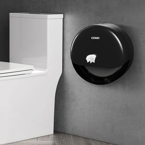 Dispensador de Papel Higiénico de Pared CDWK, Gran Capacidad, Rollo Jumbo, Extracción <span class=keywords><strong>Central</strong></span>, con Ventana Visual, Anti-robo, para Uso Comercial, Modelo CD-8802 - Product Image 2