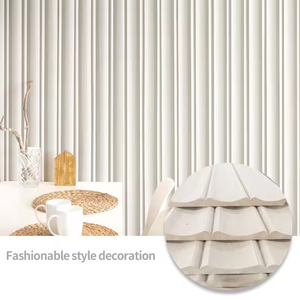 Rivestimento Murale Moderno in <span class=keywords><strong>Legno</strong></span> Scanalato, Pannello Impermeabile su Misura in <span class=keywords><strong>Legno</strong></span> Massello/MDF per Hotel e Decorazione Sfondo TV - Product Image 2