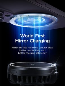 Support de téléphone de voiture réglable LISEN avec fonction de charge rapide sans fil 15W, support magnétique pour <span class=keywords><strong>iPhone</strong></span> 17, fixation sur grille d'aération de véhicule - Product Image 6