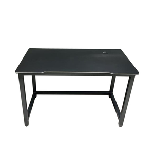 GEHENG Z-N-058 Bureau d'ordinateur double ergonomique en forme de L pour <span class=keywords><strong>e</strong></span>-sport, cadre en acier, surface en MDF, étagère pour moniteur, support pour CPU pour le jeu - Product Image 5