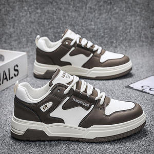 Chaussures pour hommes, nouvelles, respirantes, plateforme blanche, style décontracté, chaussures de sport, chaussures de marche - Product Image 2