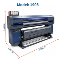 Imprimante à sublimation grand format 1,8 m (5 pi/6 pi) de qualité supérieure à Dubaï, provenant de Chine, pour textiles numériques