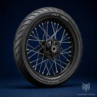 Nouvel ensemble de roues Sur Ron Ultra Bee Sumo 17 pouces, moyeu CNC léger, jante noire renforcée, spécifications de course pour moto électrique, garantie 1 an