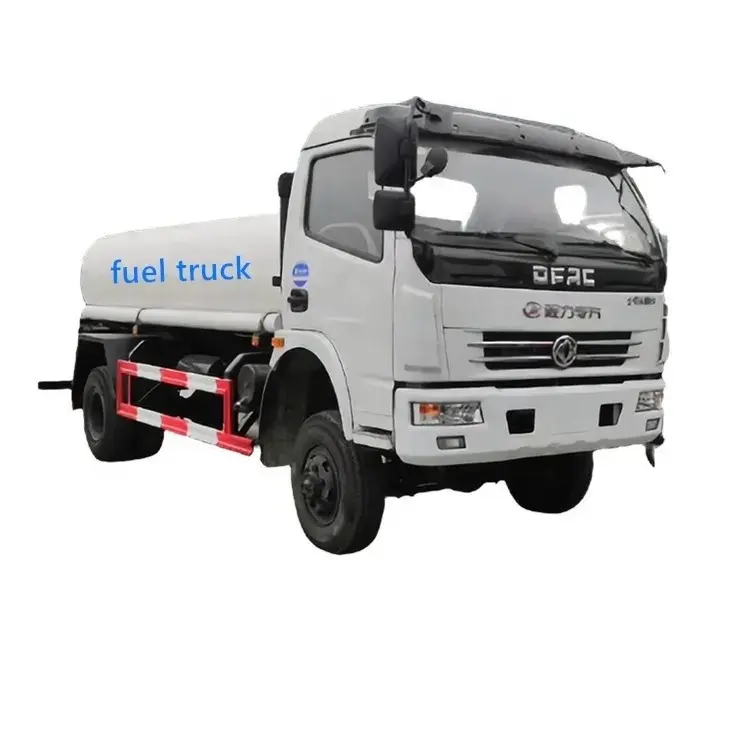 Factory Mini DFAC 5000L Camión cisterna de aceite 4X2 Camión cisterna de recarga de combustible