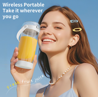 Appareil électroménager intelligent, pratique, portable, rechargeable par USB, écran LCD, mini mixeur à fruits électrique portatif