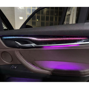 Luz Ambiental LED RGBIC para Automóvil, Tira Acrílica Sinfónica, Lámpara Interior de Neón para BMW X5 2014-2018, Venta al Por Mayor - Product Image 6
