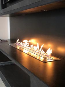 <span class=keywords><strong>Chimenea</strong></span> de bioetanol con control remoto WIFI de 18 pulgadas empotrada en la pared de diseño moderno <span class=keywords><strong>Chimenea</strong></span> interior de <span class=keywords><strong>etanol</strong></span> para uso doméstico - Product Image 5