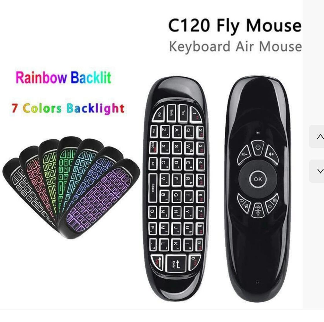 Voix et version rétro-éclairée