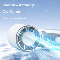 Nouveau mini ventilateur portatif haute vitesse turbo, ventilateur de poche USB, ventilateur extérieur à moteur sans balais, vitesse variable