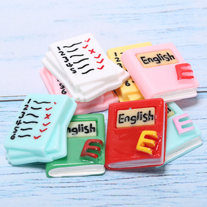 Livres anglais, manuels scolaires, accessoires en résine, coques <span class=keywords><strong>de</strong></span> téléphone DIY avec colle, accessoires pour cheveux, aimants <span class=keywords><strong>de</strong></span> réfrigérateur, boucles <span class=keywords><strong>de</strong></span> chaussures - Product Image 4