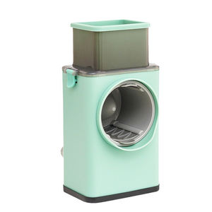 고품질 야채 슬라이서 주방용 수동 롤러 커터 다기능 야채 다지기 원형 커터 감자 채칼 - Product Image 1