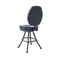 Bar Stand Up Tabouret De Jeu Machine De Jeu Chaise En Métal Noir Tabouret De Bar Jeu De Table