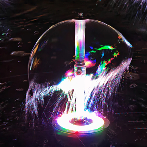 <span class=keywords><strong>Fontaine</strong></span> LED extérieure élégante et personnalisée, <span class=keywords><strong>Fontaine</strong></span> décorative pour aménagement aquatique de jardin, Mini <span class=keywords><strong>fontaine</strong></span> d'eau dansante flottante - Product Image 6