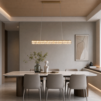 Lustre suspendu de cuisine à LED, luminaires de plafond modernes de luxe, lustres modernes pour salon et cuisine