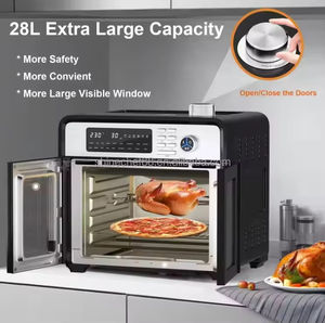 Vente en gros OEM/ODM, four à friture sans huile de grande capacité, 28 litres, avec deux portes - Product Image 2