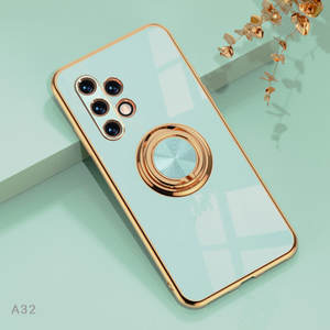 2021 TPU souple antichoc 360 degrés porte-anneau béquille magnétique voiture monteur siège coques de téléphone pour <span class=keywords><strong>Samsung</strong></span> <span class=keywords><strong>Galaxy</strong></span> A32 A36 A56 - Product Image 1