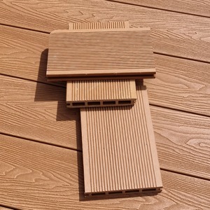Dalles de <span class=keywords><strong>terrasse</strong></span> en WPC imperméables à emboîtement facile à installer <span class=keywords><strong>pour</strong></span> l'extérieur, revêtement de sol composite <span class=keywords><strong>pour</strong></span> jardin - Product Image 3