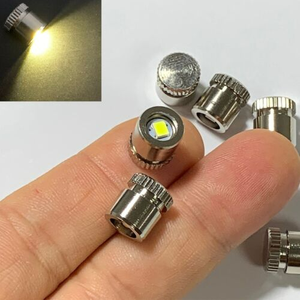 Djtsn LED nút đèn Flash mini Đèn thay đổi màu sắc nút di động pin Powered cho Diy Glowing Craft Nhựa Bộ dụng cụ - Product Image 5