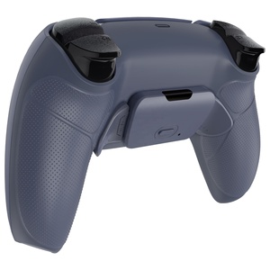 EXtremeRate Rubberized Sterling Silver Remappable RISE V3 Remap Kit for PS5 Controller BDM-030/040/050 - Product Image 5