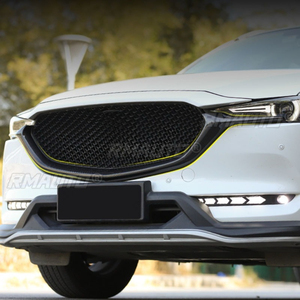 Pour Mazda CX5 2017-2021 : Garniture décorative de calandre de pare-chocs, bandes décoratives de calandre sport, pièces extérieures de calandre avant - Product Image 3