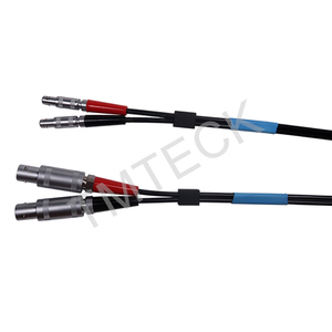 สายเคเบิลอัลตราโซนิกแบบคู่ UT Lemos 00 ถึง 01 สำหรับเครื่องมือ NDT RG174 อุตสาหกรรม - Product Image 2