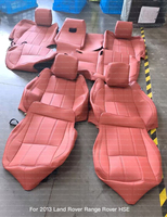 Ensemble complet d'accessoires sur mesure pour Land Rover Range Rover, housses de sièges de voiture 5 places en similicuir perforé, luxe toutes saisons, garantie 1 an