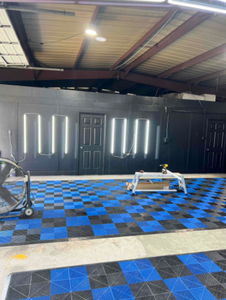 Factory Wholesale 18mm Interlocking Pp Garage <strong>Floor</strong> Tiles Vented <strong>Vinyl</strong> Flooring - Product Image 6