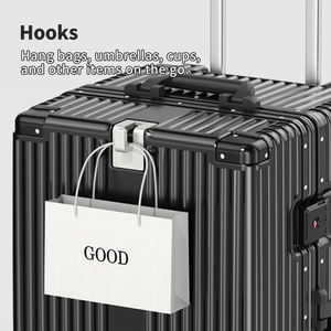 Sacs à <span class=keywords><strong>roulettes</strong></span> en aluminium de luxe <span class=keywords><strong>Valise</strong></span> métallique avec roues pivotantes <span class=keywords><strong>Valise</strong></span> à <span class=keywords><strong>roulettes</strong></span> <span class=keywords><strong>cabine</strong></span> Bagages à main - Product Image 4
