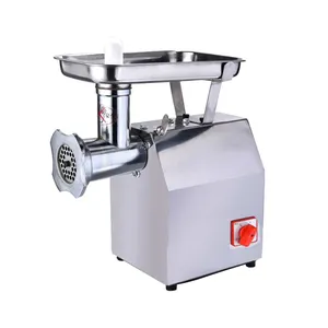 Industrial desk type steel body cast iron head commercial electric meat grinder