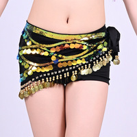 Vente Flash : Jupe Enveloppante Demi-Cercle Sexy pour Danse Orientale, Foulard de Hanche à Franges pour Entraînement et Spectacles Féminins
