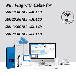 <span class=keywords><strong>Jesudom</strong></span> 1PCS Port Wifi. Surveillance en ligne d'application Web/téléphone pour onduleurs MPPT SUN/Wind Grid Tie Inverters RS485 connectés 1000W 2000W - Product Image 3