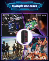 Enceinte de fête d'extérieur avec sortie 30W, basses puissantes, micro karaoké 360° °   Haut-parleur pour ordinateur avec éclairage RGB