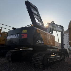 Japan Used Hyundai 220HD Excavator <b>Machine</b> Crawler Digger 22 Ton Hyundai 220 hx220hd Second hand Large Excavators - Product Image 4