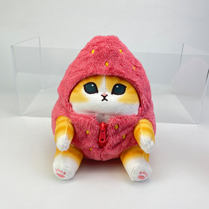 Nouvel Arrivage – Jouets en Peluche Kawaii Animaux de Dessin Animé Requin Chat Mignons Rembourrés en Coton PP – Pendentif Cadeau pour Enfants - Product Image 6