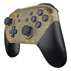 EXtremeRate Clear Faceplate and Backplate Shell for <b>Nintendo</b> <b>Switch</b> Pro Controller - DIY Replacement Top&Bottom Housing Case - Product Image 4