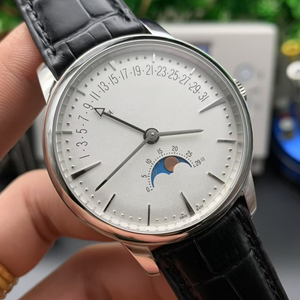 Reloj Cronógrafo Mecánico Automático de Lujo para Hombre, Diseño Clásico con Cristal de Zafiro, Resistente al Agua, de Acero Inoxidable, Vacheron - Product Image 2